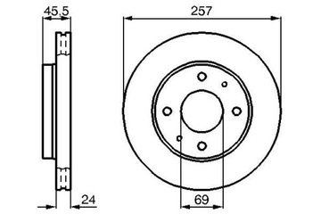 SPOJOVNÍK HYDRAULICKÝ HYUNDAI COUPE I LANTRA II SONATA IV 0986478774