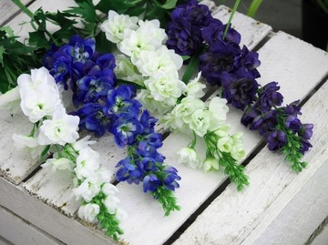 СИНИЕ ВКУСНЫЕ ИСКУССТВЕННЫЕ ЦВЕТЫ ТРАНФФИ НАСТОЛЬНЫЕ, КАК ЖИВЫЕ