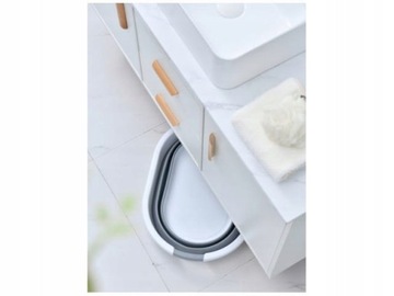 ND12_15284 Силиконовая миска - складная корзина для белья 5902802921109