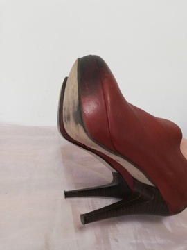Buty botki skórzane Nessi r. 39 , wkł 25,5 cm