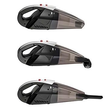 МОЩНЫЙ автомобильный пылесос с фонариком HEPA-фильтр 12В 120Вт + мешок и насадки