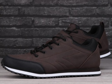 Buty męskie sportowe HI-TEC Arnel BROWN BLACK