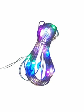 Lampki drucik LED 20 MULTIKOLOR
