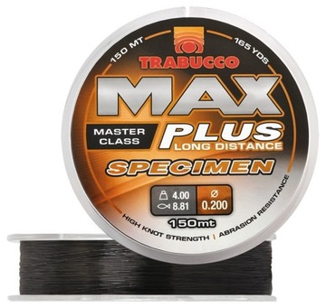ŻYŁKA TRABUCCO MAX PLUS SPECIMEN 0,25 - 150m