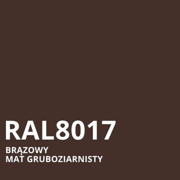 PAS NADRYNNOWY OKAPOWY PN101 POD GONT PAPĘ BRĄZOWY MAT RAL 8017 obróbki