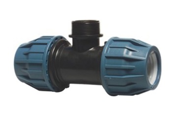 Trójnik do rur PE 32x3/4x32 GZ PN16