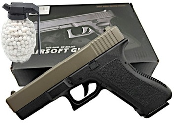 Pistolet Glock P80 ASG Na Kulki Metal Polimer Wer Wojsko+Granat