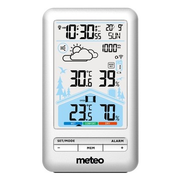 Метеостанция с синоптиком DCF Meteo SP97 + датчиком