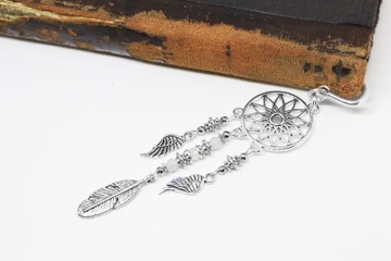 ЗАКЛАДКА, ловец снов, АКВАМАРИН, гематит