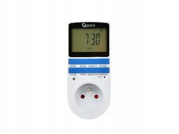 GEKO PROGRAMATOR CZASOWY ELEKTRONICZNY G03346