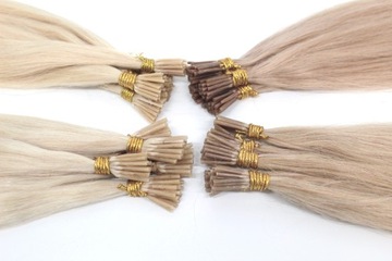 НАРАЩИВАНИЕ ВОЛОС Натуральное БЛОКИРОВАНИЕ Кольца 50см #613