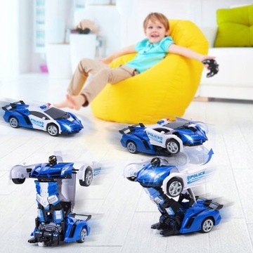 2в1 АВТОМОБИЛЬ-ТРАНСФОРМИРУЮЩИЙСЯ РОБОТ С ДИСТАНЦИОННЫМ УПРАВЛЕНИЕМ