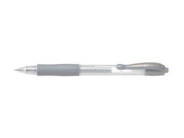 Długopis żelowy PILOT G2 METALLIC srebrny