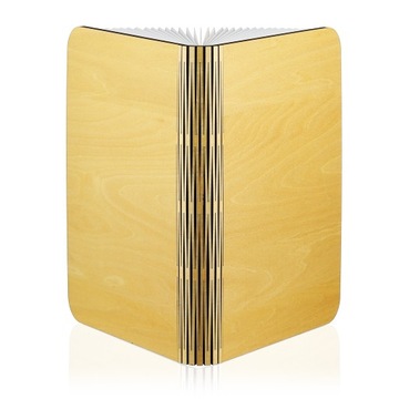 НАСТОЛЬНАЯ СВЕТОДИОДНАЯ ЛАМПА, СКЛАДНАЯ, СВЕТЯЩАЯСЯ ДЕРЕВЯННАЯ КНИГА