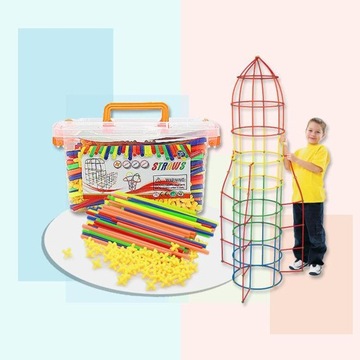 Строительный форт Dolity Straw Constructor