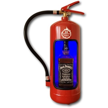 Огнетушитель барный FIREMAN подарок со светодиодной подсветкой для мужа