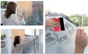 67,5см x 96см СТАТИЧЕСКАЯ ФОЛЬГА ДЛЯ СТЕКЛА, ОКОН - МОЛОЧНОЕ СТЕКЛО