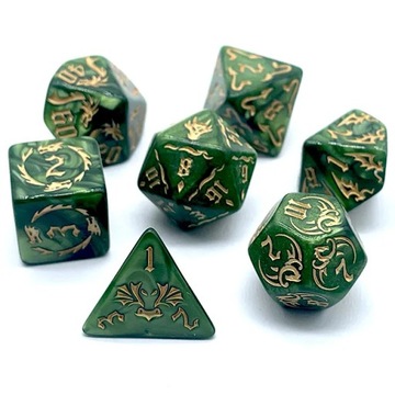 SMOK CHARTILIFAX ZESTAW 7 KOŚCI KOSTEK RPG