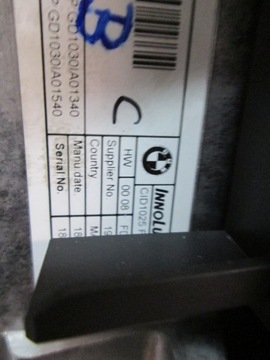 BMW X5 F15 X6 F16 LCD MONITOR POD NBT 10,25