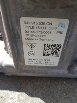 ПРЕОБРАЗОВАТЕЛЬ НАПРЯЖЕНИЯ PORSCHE TAYCAN 9J1915539CN