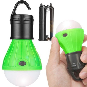 ŻARÓWKA NA BATERIE LAMPKA LED WISZĄCA DO NAMIOT 06