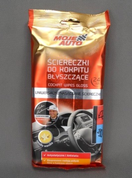 MOJE AUTO ŚCIERECZKI DO KOKPITU -NABŁYSZCZAJĄCE 24