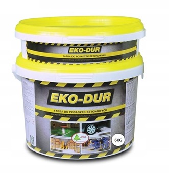 FARBA EPOKSYDOWA DO BETONU POSADZEK ŻYWICA 6 KG