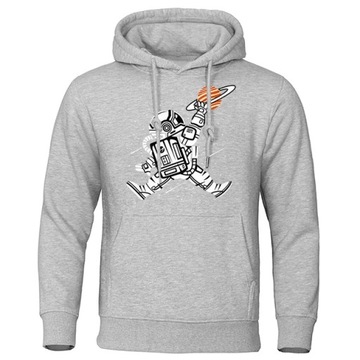 Spoof Planet Spaceman Dunk Printing Sweatshirt Men