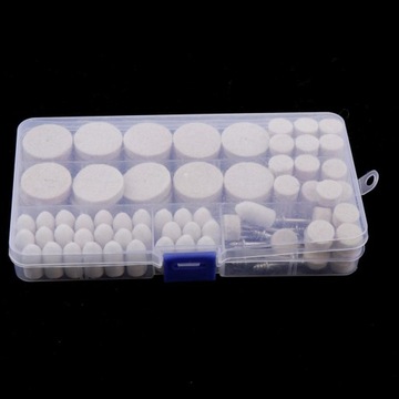 110 насадок для шлифовки и полировки шерстяного фетра.