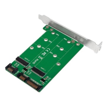 LOGILINK PC0086 2xSATA - 2xM.2 SATA SSD