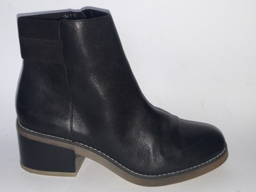 ALDO SKÓRA roz.37,5-24CM BOTKI BDB
