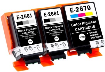 3x Tusz do Epson T2661 T2670 WF-100W WF-110W