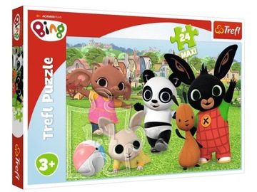 Puzzle Bing: Zabawa w parku 14306 (24 elementy)