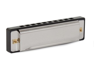 МЕТАЛЛИЧЕСКАЯ ОРТОВАЯ ГАРМОНИКА C MAJOR CASE С 10 КАНАЛАМИ