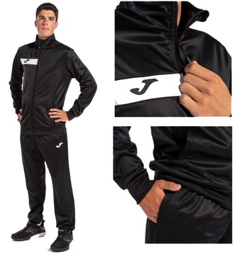 KOMPLET DRESOWY MĘSKI JOMA DRES PIŁKARSKI SPORTOWY BLUZA SPODNIE DRESOWE