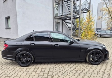 Mercedes Klasa C W204 Limuzyna AMG 63 AMG 457KM 2009 Mercedes-Benz Klasa C C63 AMG Japonia bezwypadkowy piekny stan 6.2 Benzyna, zdjęcie 9