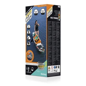 САП-ДОСКА 305X84X12 СМ ВЕСЛО 120 КГ 65377 BESTWAY