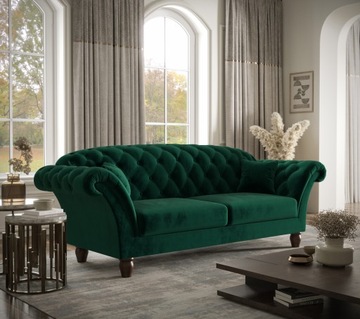 Sofa Royal Chesterfield Pikowana Luksusowa VeroLux