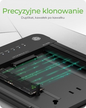 IB-2915MSCL-C31 Док-станция/клонирующая станция M.2 для M.2 0NVMe и SATA 2.5/3.5