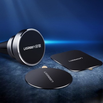 UGREEN МЕТАЛЛИЧЕСКИЕ ПЛАСТИНЫ ДЛЯ АВТОМОБИЛЬНЫХ МАГНИТНЫХ ДЕРЖАТЕЛЕЙ 4 ШТ.