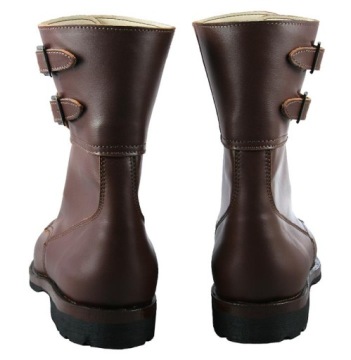 БОТИНКИ КОРИЧНЕВЫЕ ВОЕННЫЕ, РАЗМЕР 42,5, модель ОФИЦЕР