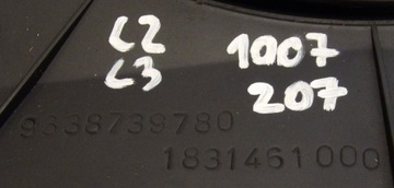 CITROEN PEUGEOT VENTILÁTOR CHLADIČŮ 9638739780