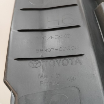 Toyota Yaris Cross 2024 Osłona pasa bagażnika