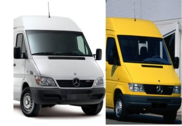 ВЫСОКИЕ ЗАДНИЕ ДВЕРИ LE SPRINTER VW LT 95-06 КОМПЛЕКТ