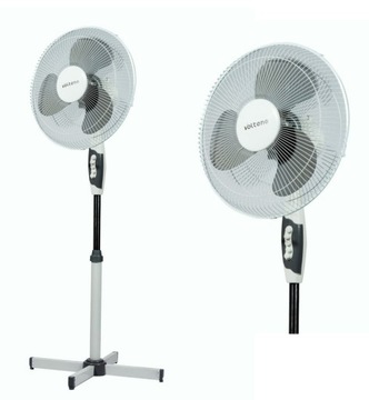 WENTYLATOR PODŁOGOWY STOJĄCY WIATRAK CICHY MOCNY 40W ŚMIGŁO 36cm