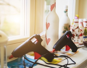 ГОРЯЧИЙ КЛЕЕВОЙ ПИСТОЛЕТ 11ММ + 1кг 35шт КЛЕЕВЫЕ КАРТРИДЖИ + НОЖ СТЭНЛИ