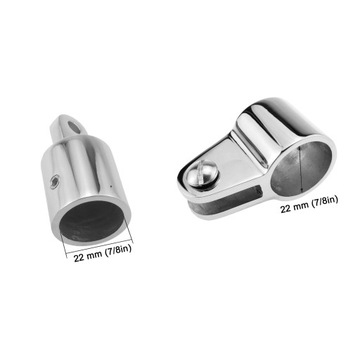 ПЕТЛИ ДЛЯ ПАЛУБЫ ВЕРХНЕГО МОНТАЖА АКСЕССУАРЫ ДЛЯ ЛОДКИ 22MM 12 ШТ.