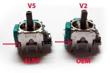 Оригинальный аналоговый контроллер Xbox Series V12 3D ALPS