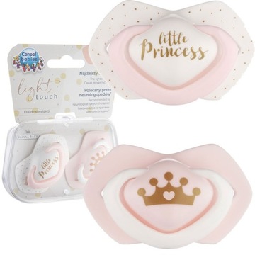 Соска Canpol baby силиконовая 0-6м симметричная ROYAL BABY 2 шт.