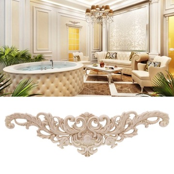 РЕЗНАЯ ДЕРЕВЯННАЯ ДЕКОРАТИВНАЯ АППЛИЦИЯ ДЛЯ МЕБЕЛИ - ОТДЕЛКА УГЛА